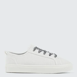 Canvas Lace Up Sneakers