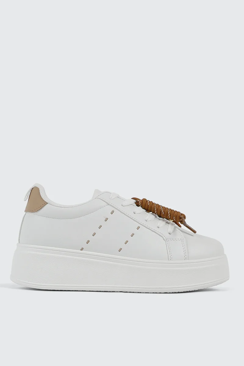 Platform Sneakers with Removable Charm - Image 2